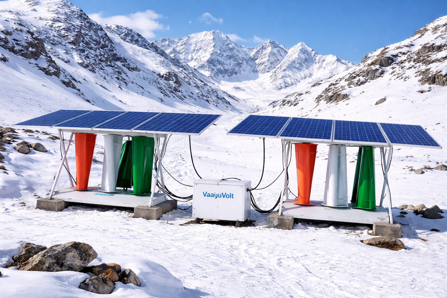 Solar & Wind Hybrid Turbine